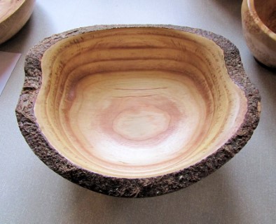Natural edge bowl by Bill Burden